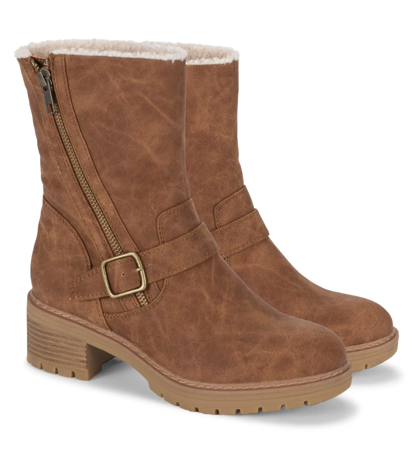 Baretraps Booties^Alary Mid Calf Boot Brown
