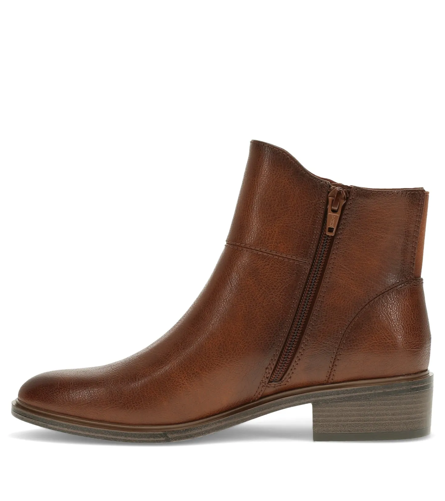 Baretraps Booties^Alona Block Heel Bootie Cognac