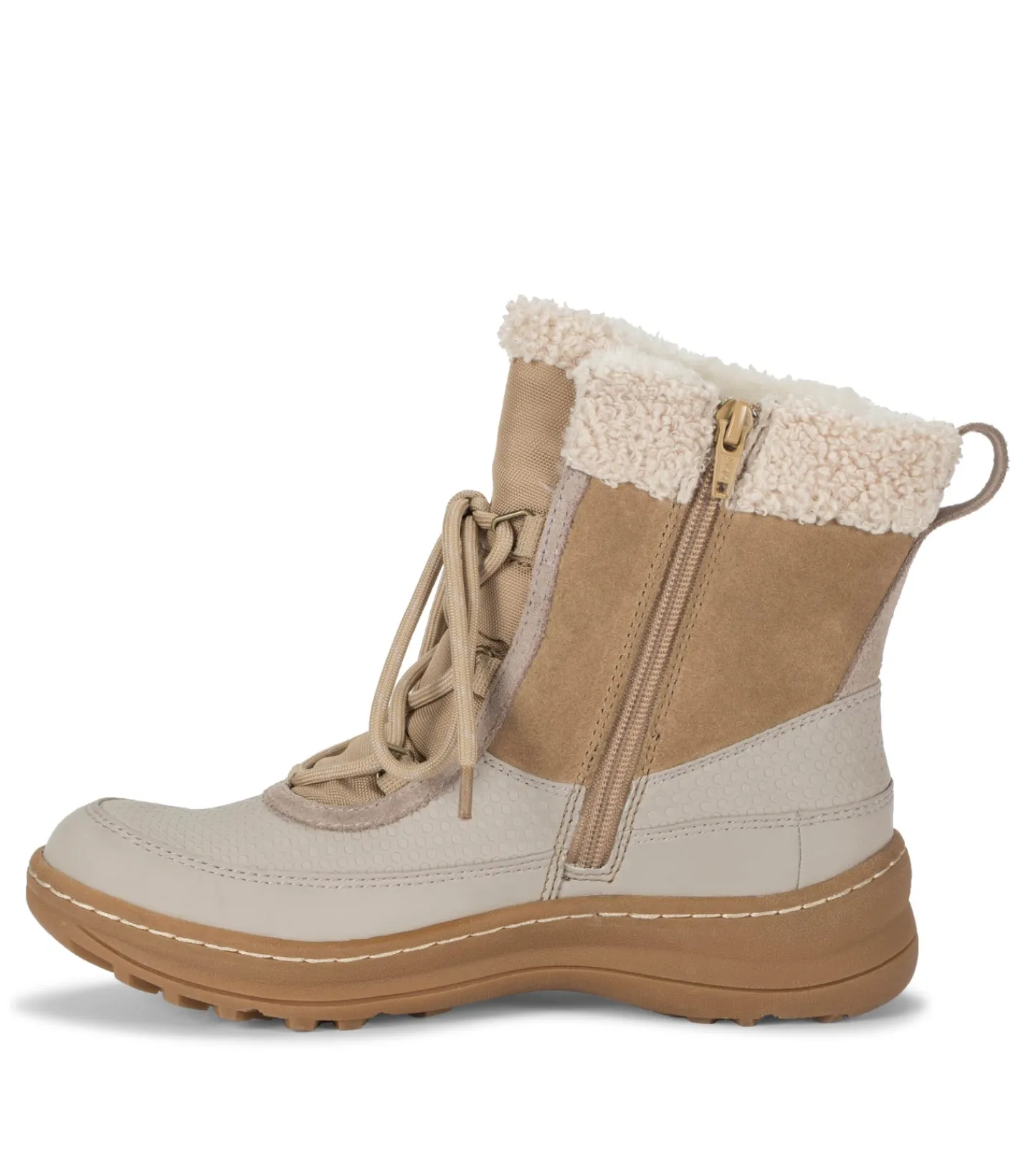 Baretraps Cold Weather Boots^Alta Cold Weather Bootie Khaki/StoneSuede