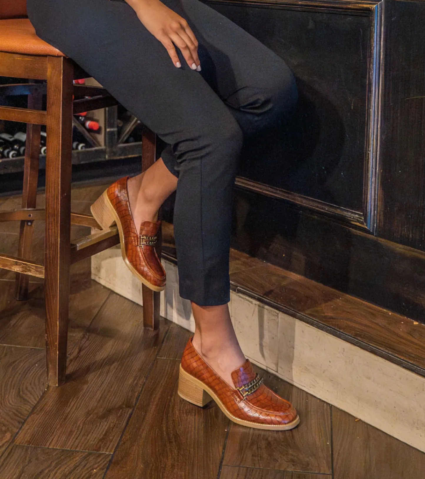 Baretraps Flats & Loafers^Athena Loafer DarkSpice
