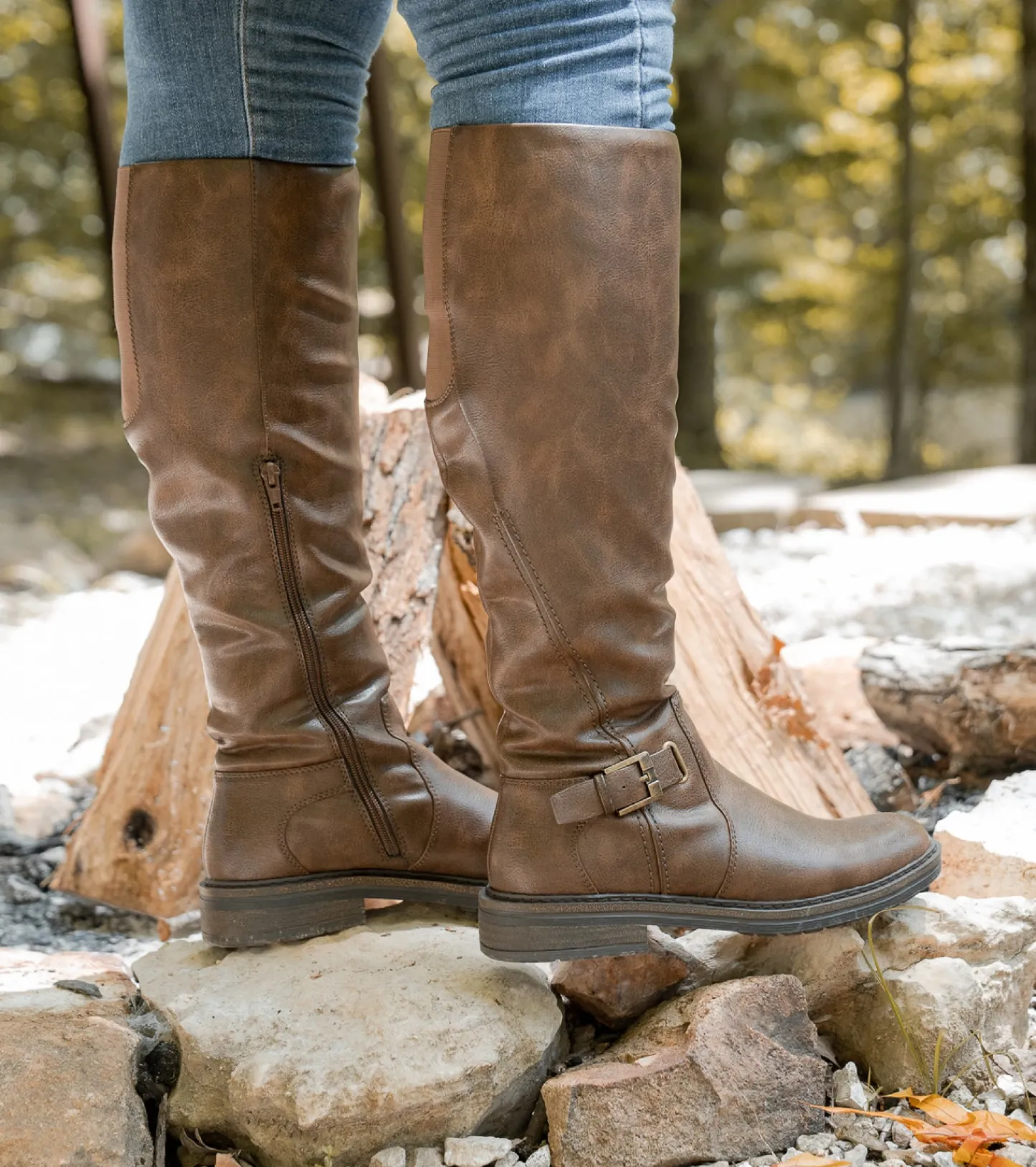 Baretraps Knee High Boots^Autumn Riding Boot Cognac