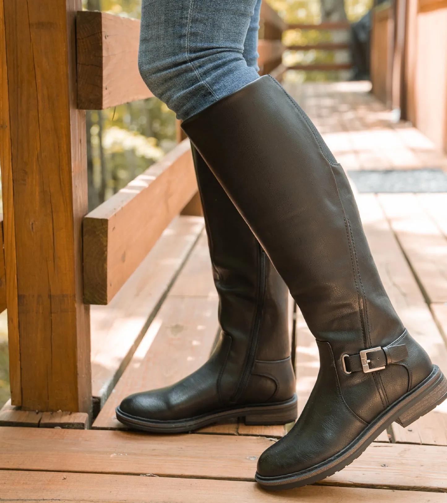 Baretraps Knee High Boots^Autumn Riding Boot Mushroom