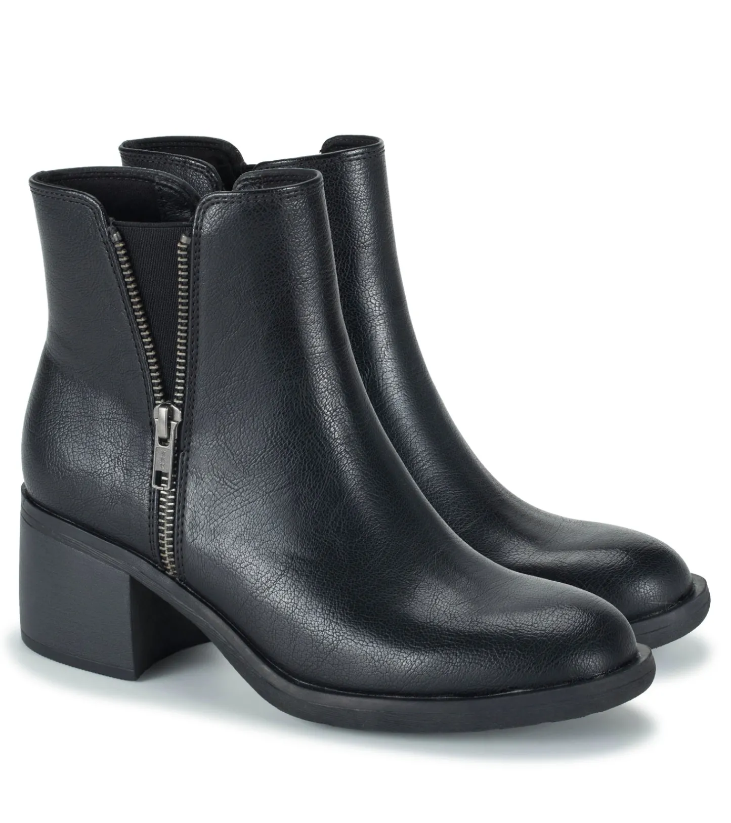 Baretraps Booties^Avery Block Heel Bootie Black