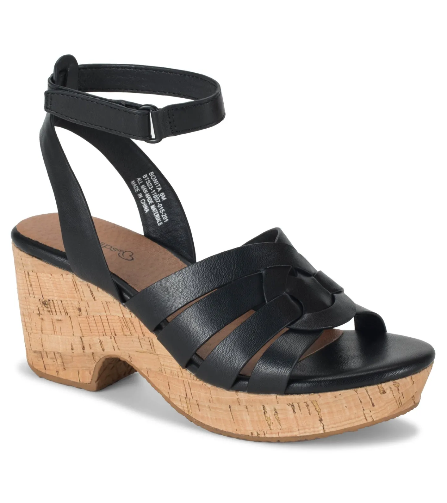Baretraps Wedge Sandals^Bonita Wedge Sandal Black