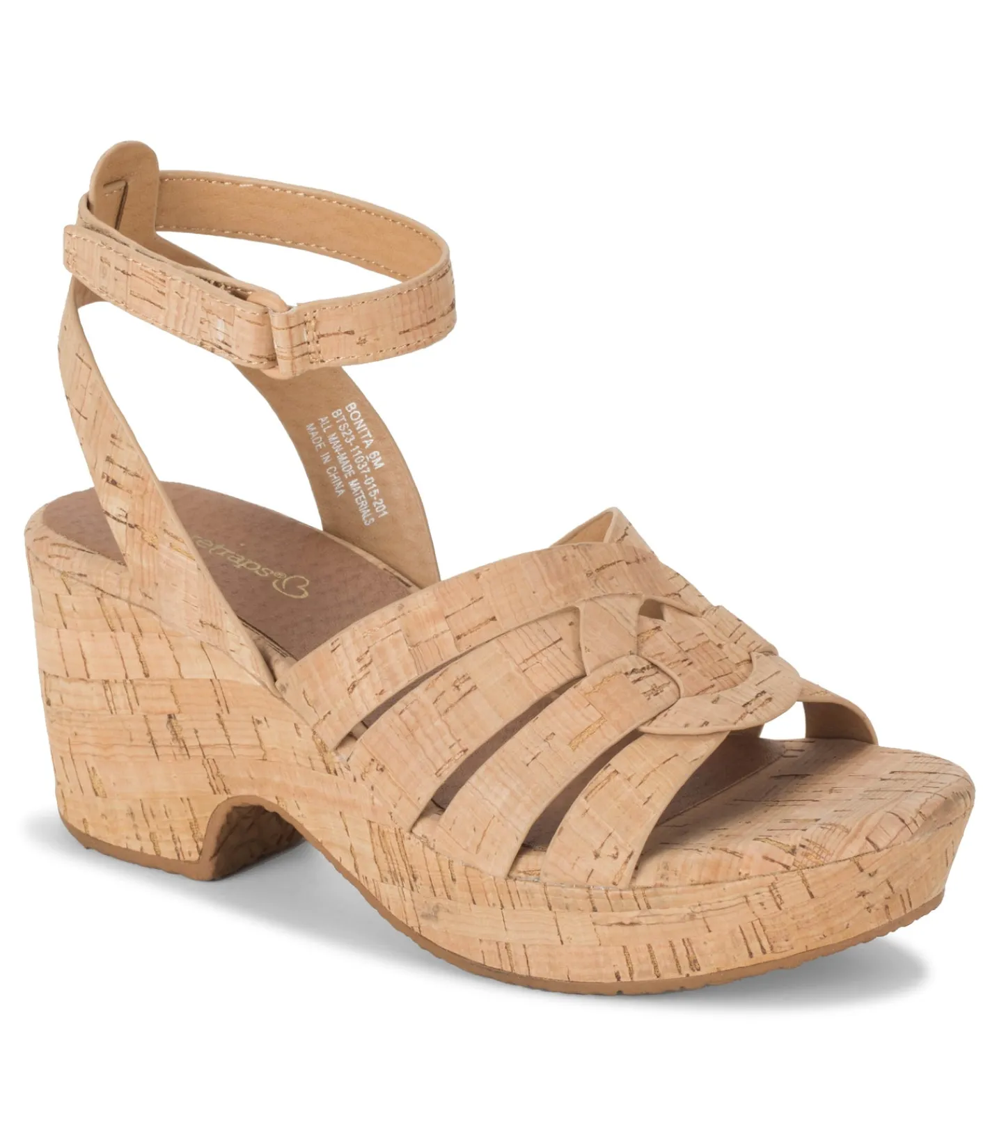 Baretraps Wedge Sandals^Bonita Wedge Sandal NaturalCork