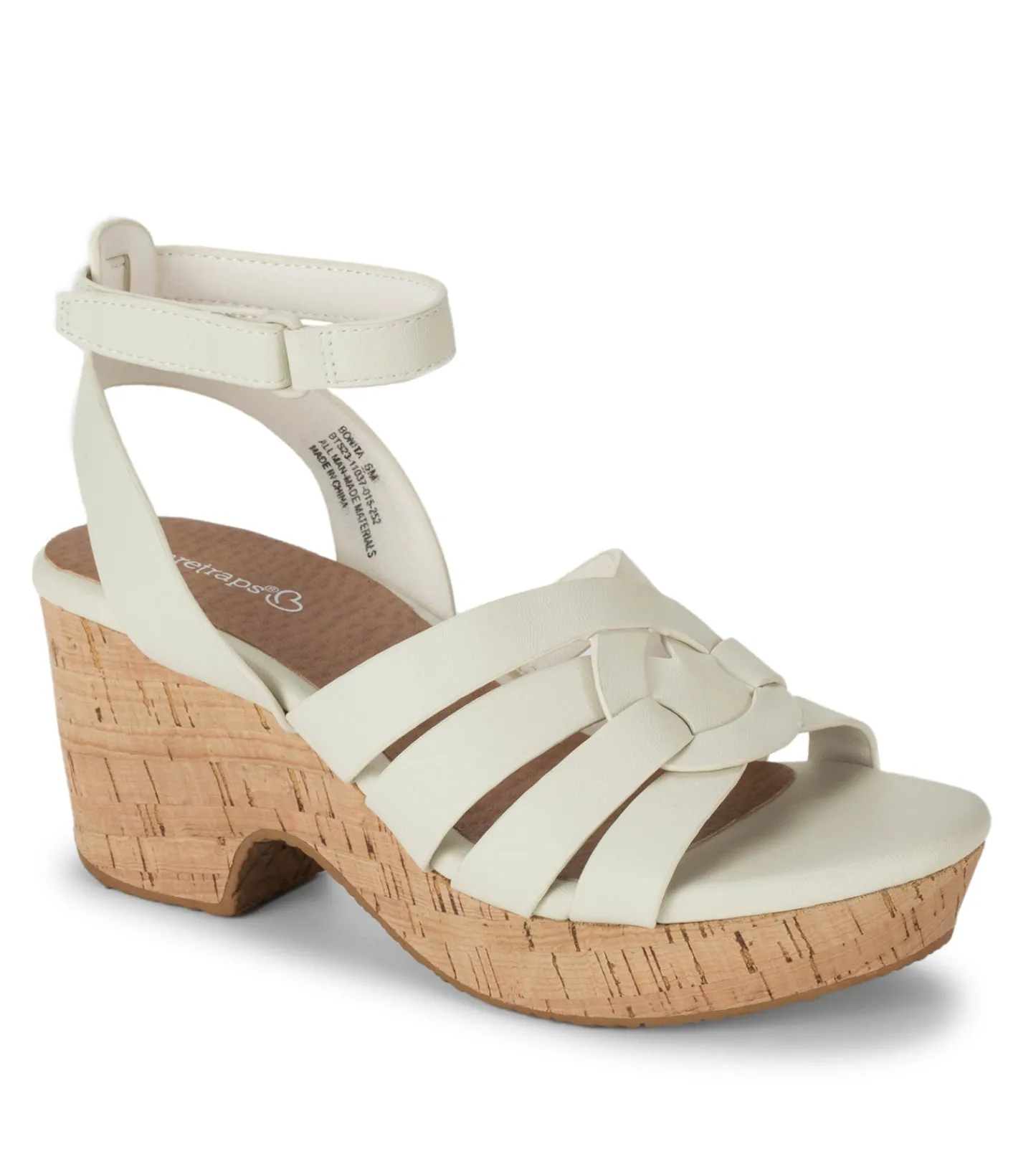Baretraps Wedge Sandals^Bonita Wedge Sandal Cream