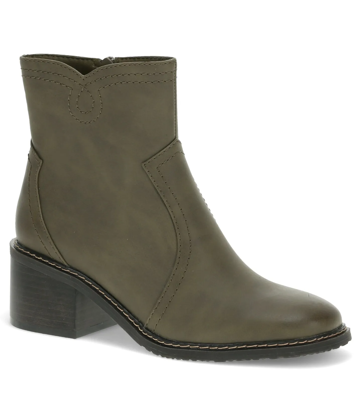 Baretraps Booties^Calloway Block Heel Bootie MossMist