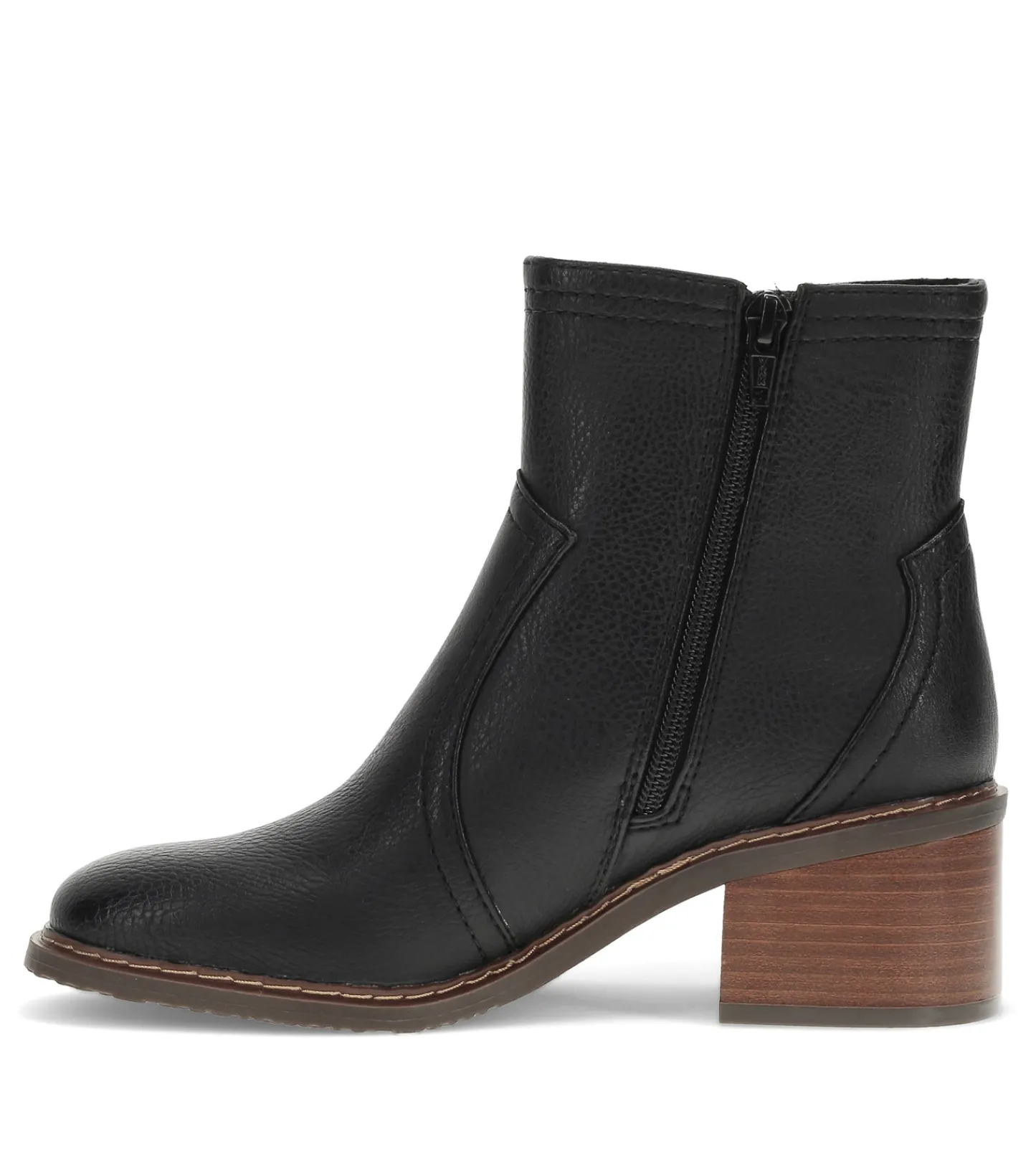 Baretraps Booties^Calloway Block Heel Bootie Black