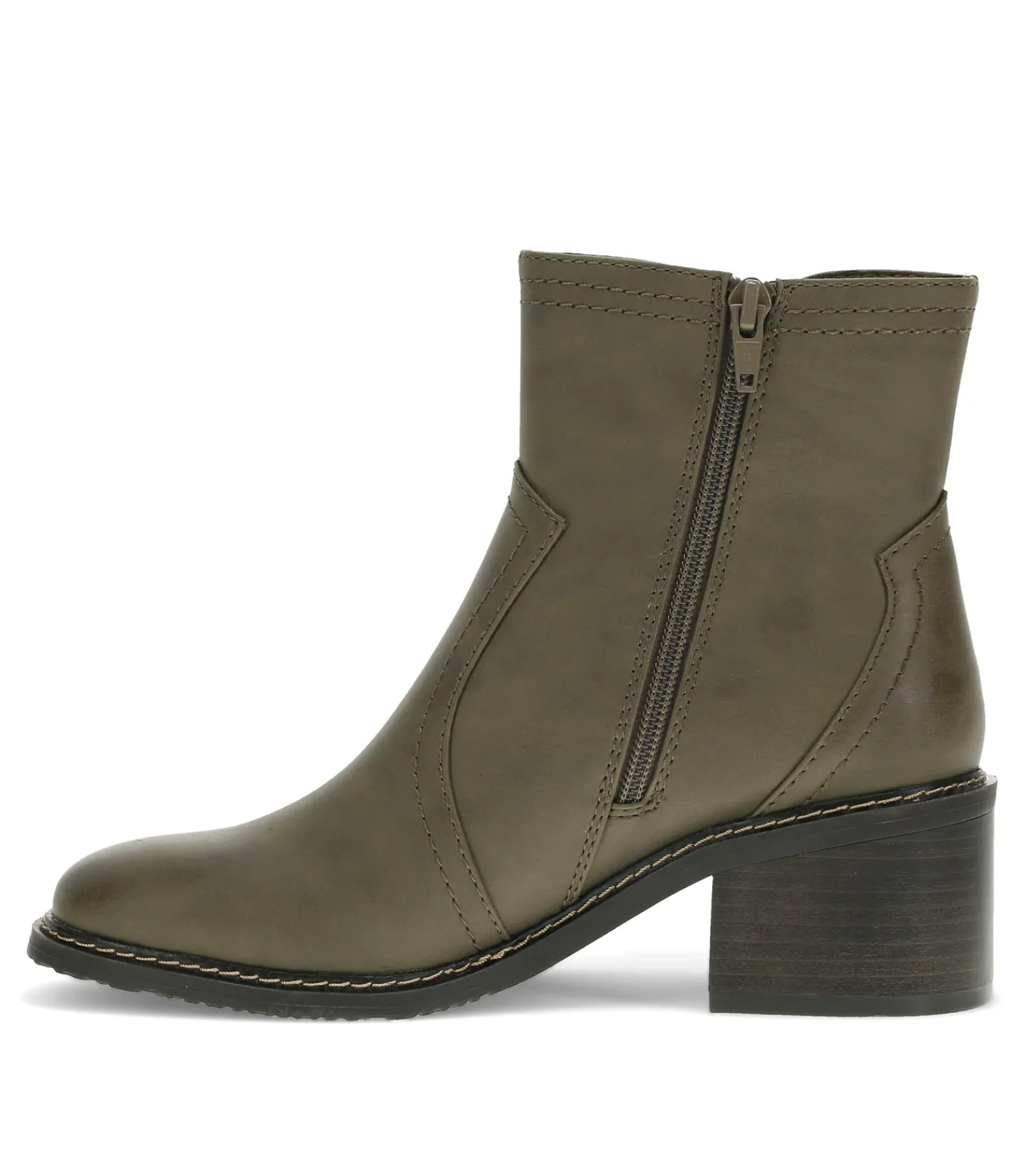 Baretraps Booties^Calloway Block Heel Bootie MossMist