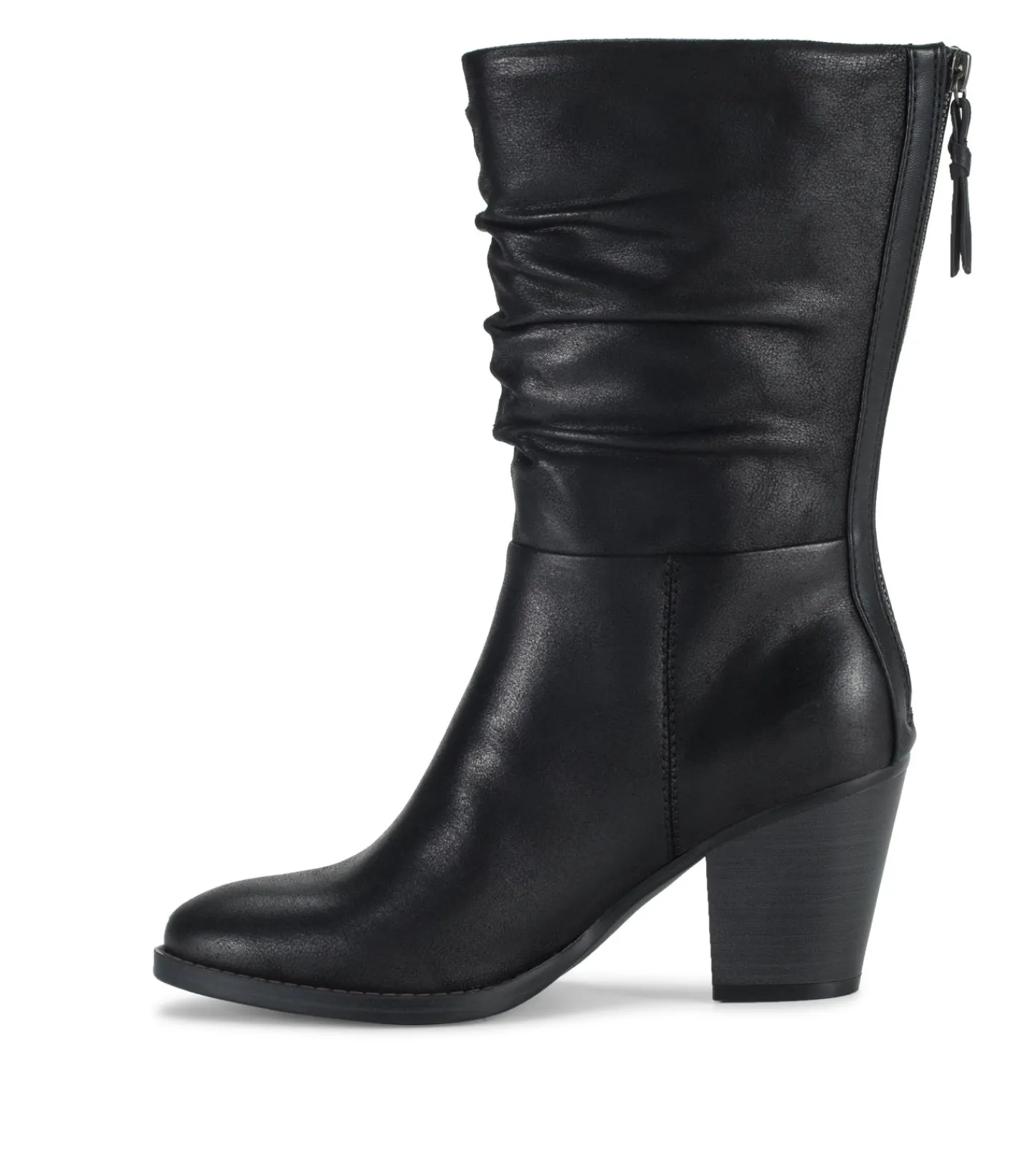 Baretraps Knee High Boots^Camila Mid Calf Boot Black