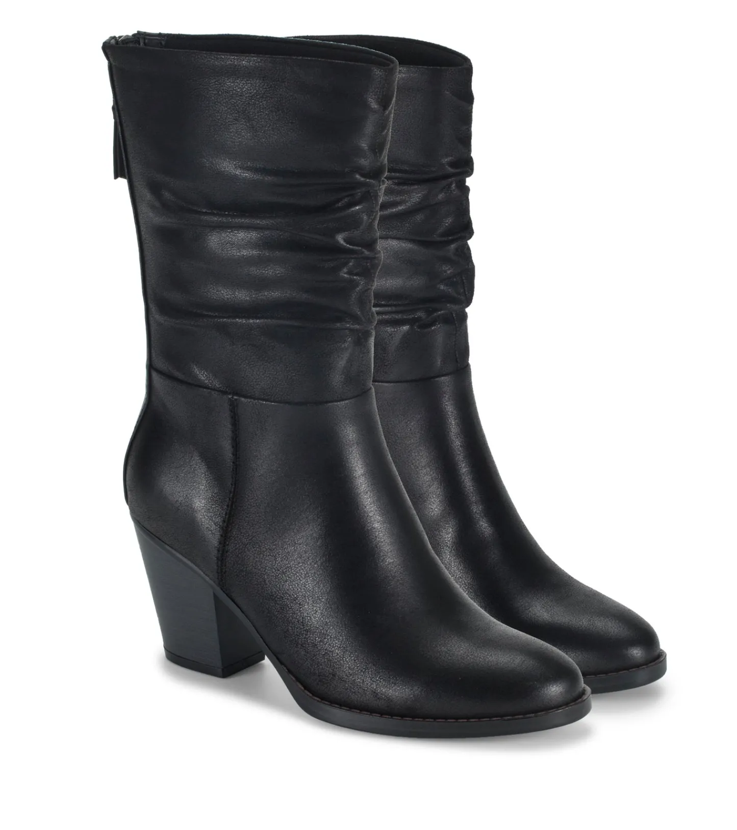 Baretraps Knee High Boots^Camila Mid Calf Boot Black