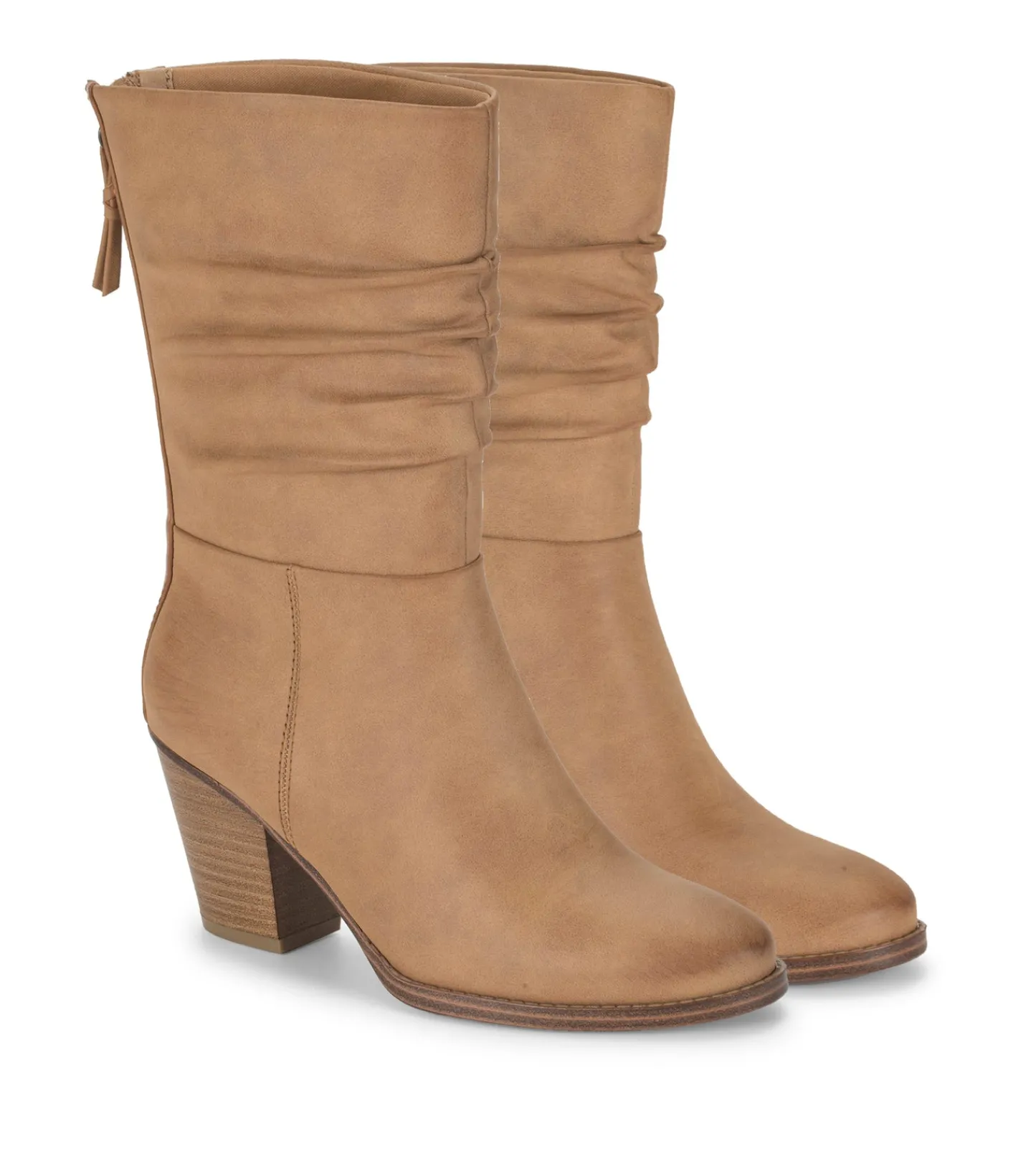 Baretraps Knee High Boots^Camila Mid Calf Boot SaltedCaramel