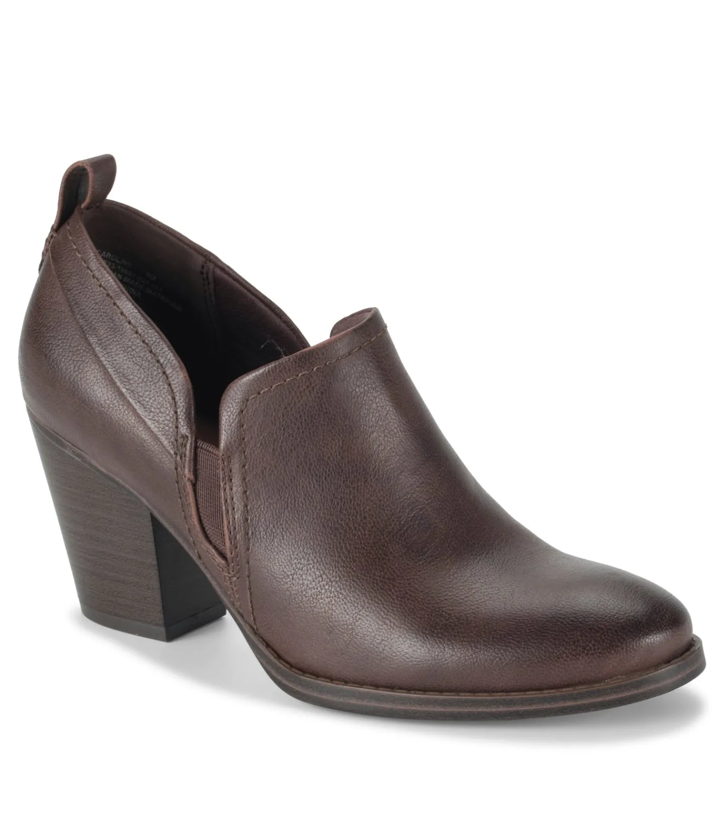 Baretraps Booties^Caroline Ankle Bootie DarkBrown