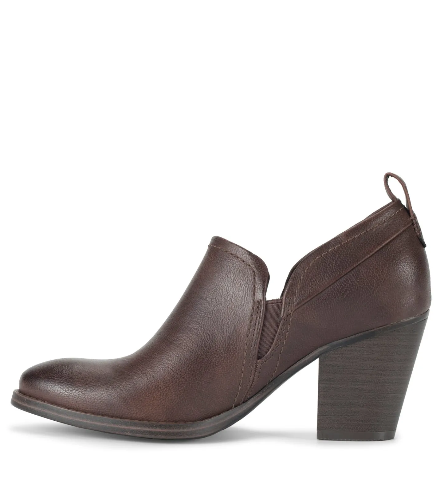 Baretraps Booties^Caroline Ankle Bootie DarkBrown