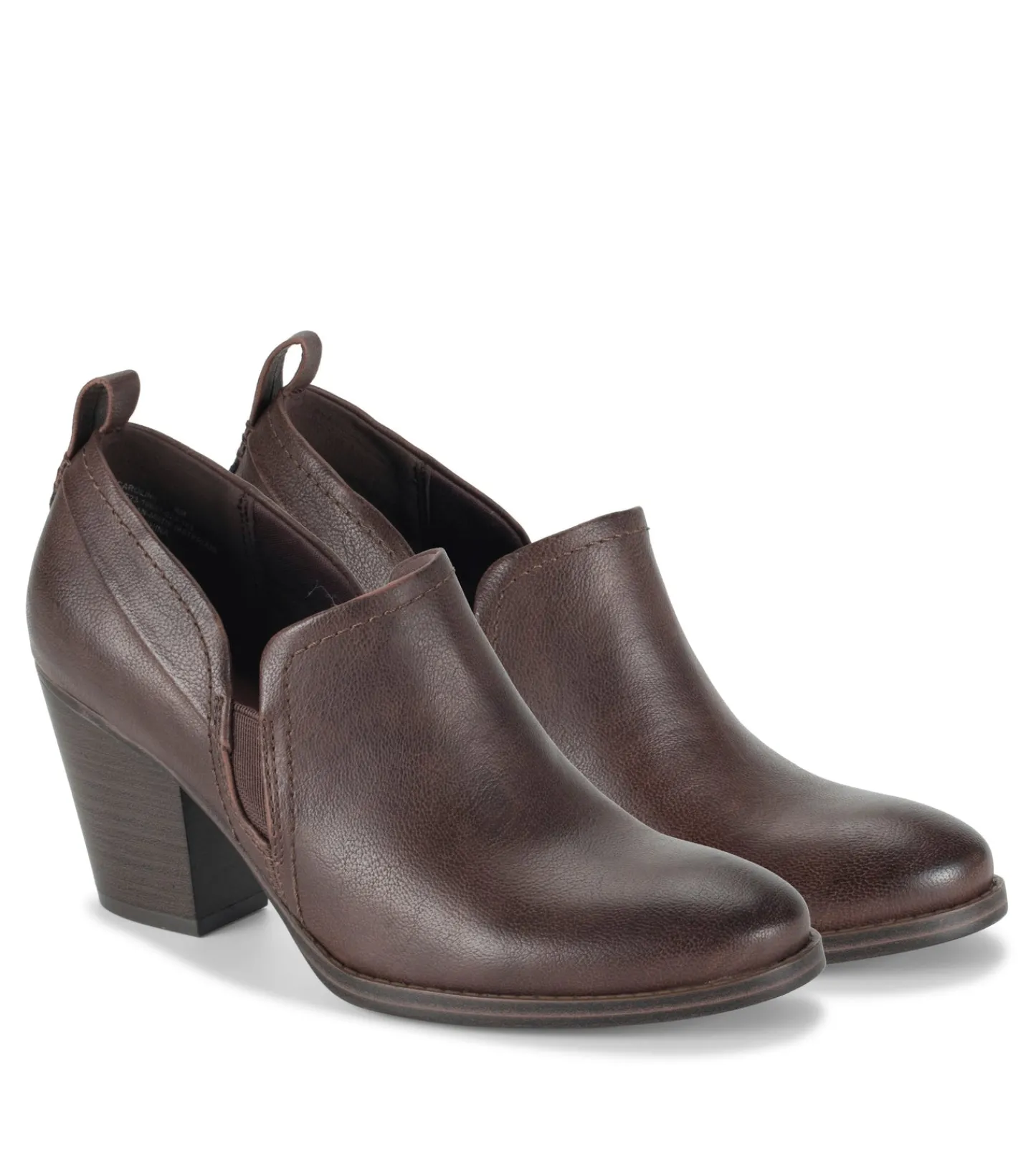 Baretraps Booties^Caroline Ankle Bootie DarkBrown