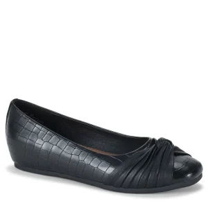 Baretraps Flats & Loafers^Chainey Casual Flat BlackCroco