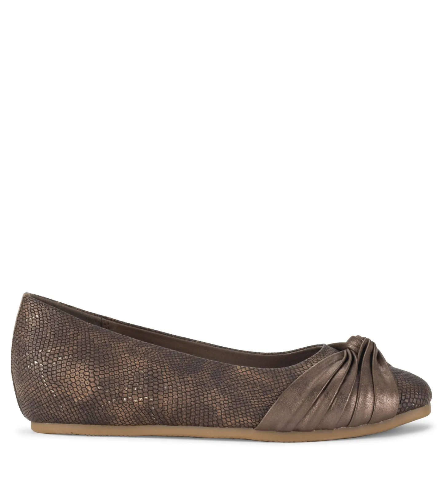 Baretraps Flats & Loafers^Chainey Casual Flat TaupeMetallic