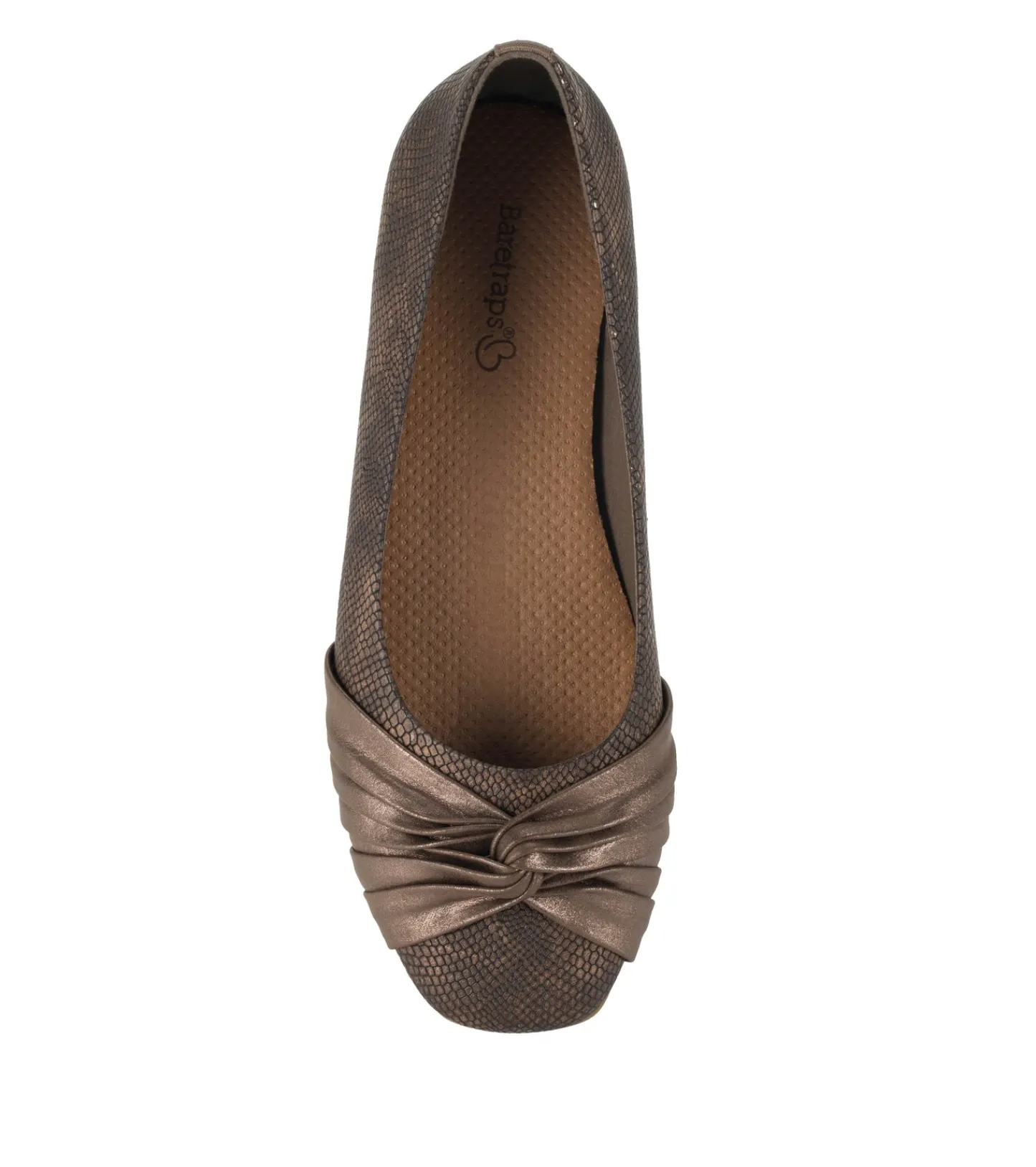 Baretraps Flats & Loafers^Chainey Casual Flat TaupeMetallic