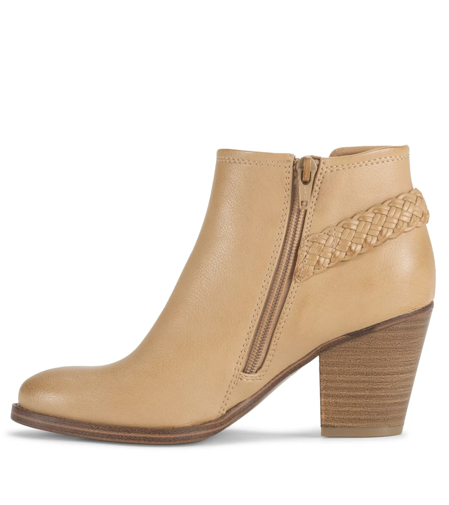 Baretraps Booties^Charlotte Block Heel Bootie Camel