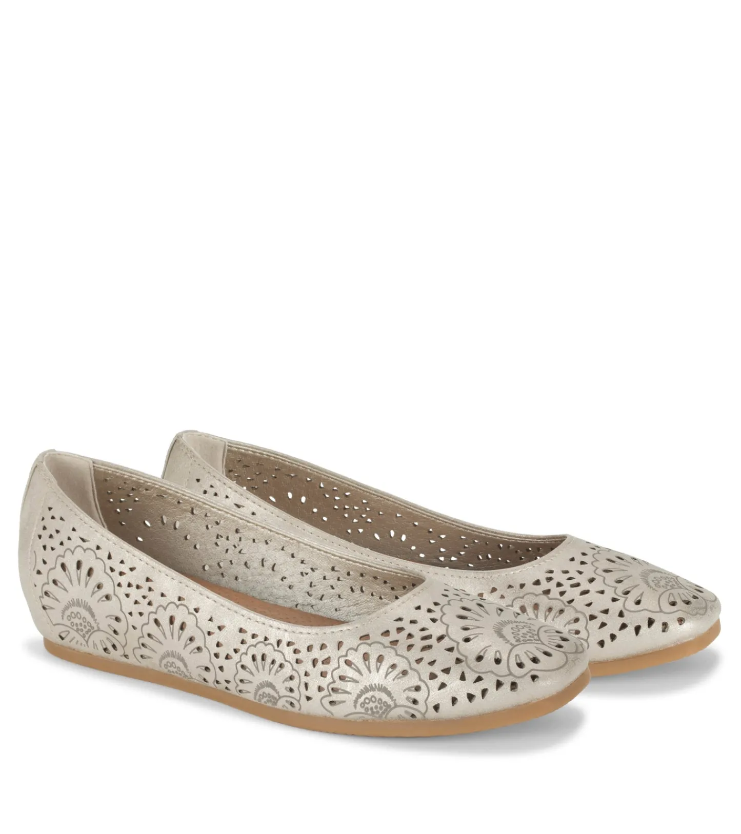 Baretraps Flats & Loafers^Chika Casual Flat Champagne