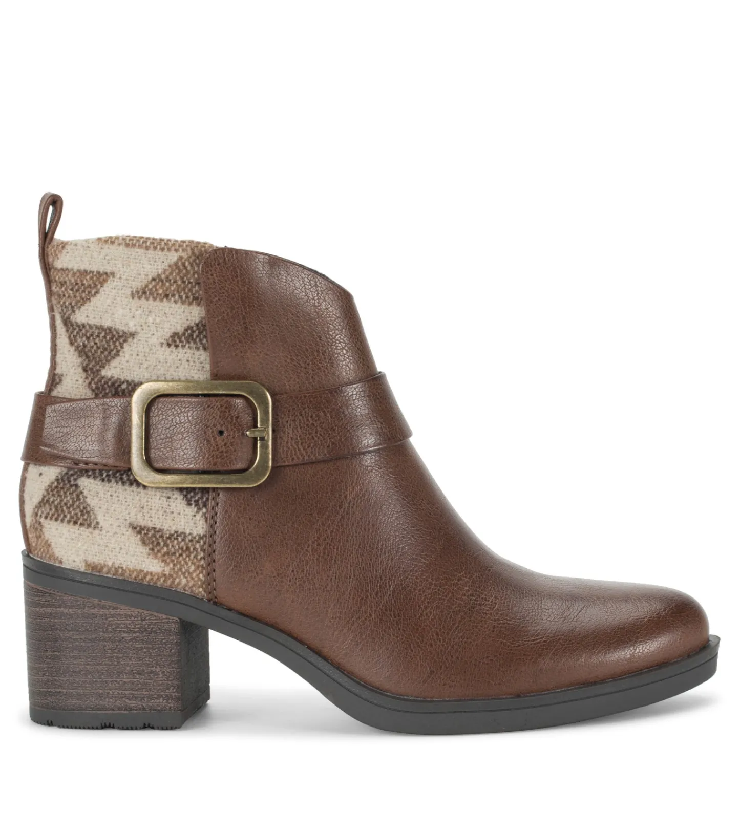 Baretraps Booties^Colorado Block Heel Bootie DarkBrown