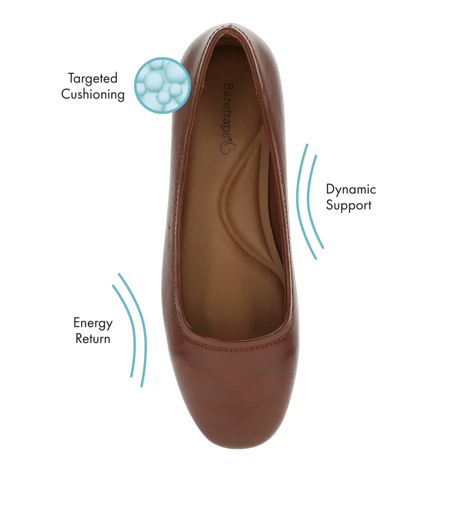 Baretraps Flats & Loafers | Dress Shoes^Covette Wedge Slip On Mahogany