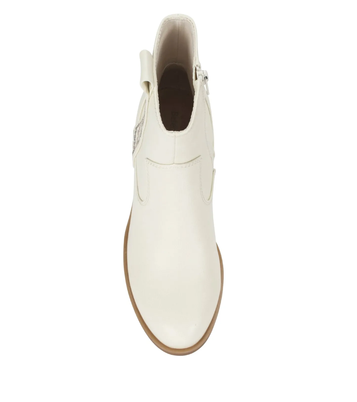 Baretraps Booties^Covina Block Heel Bootie Cream