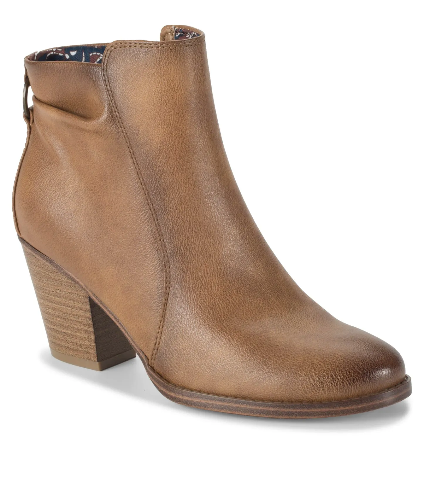 Baretraps Booties^Crystal Block Heel Bootie Auburn