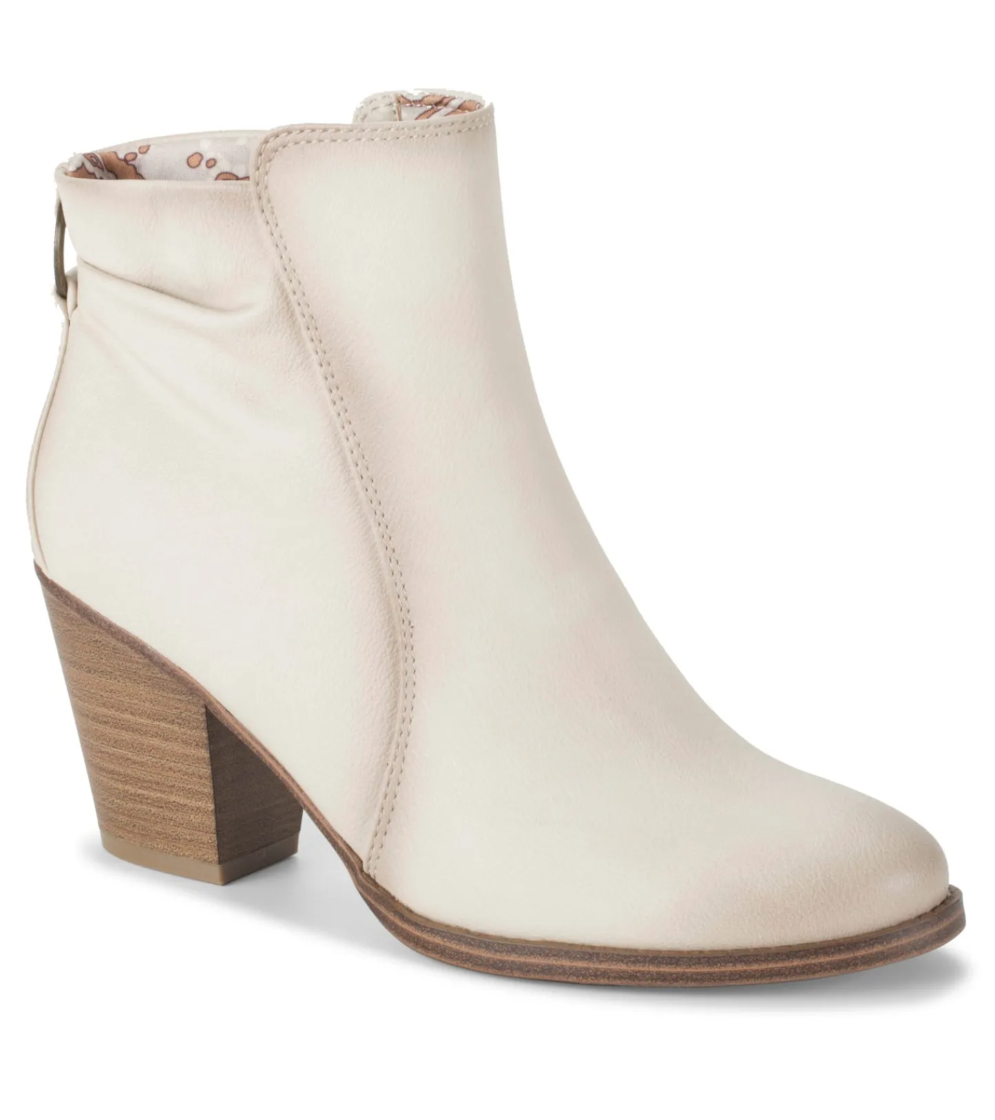 Baretraps Booties^Crystal Block Heel Bootie Milkyway