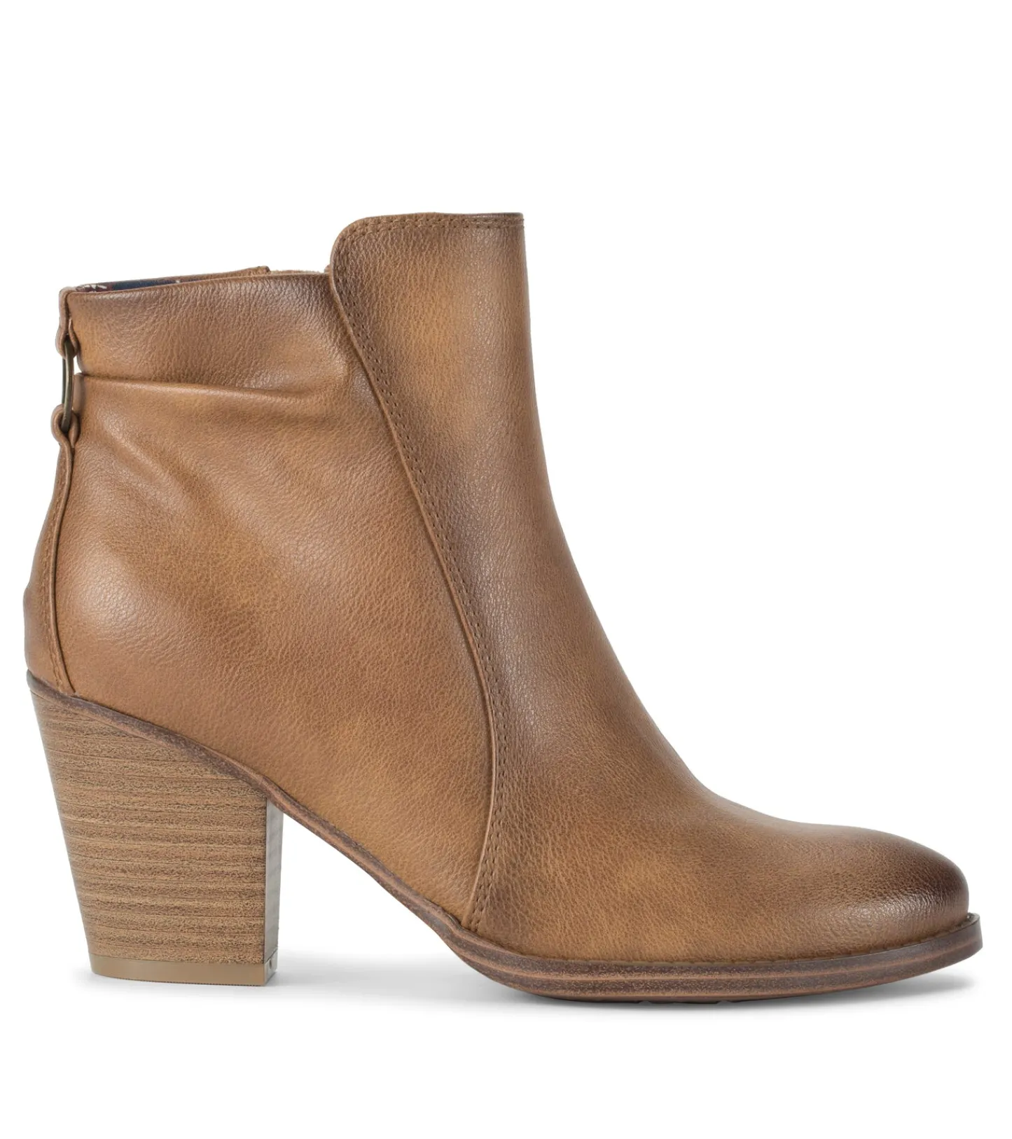 Baretraps Booties^Crystal Block Heel Bootie Auburn