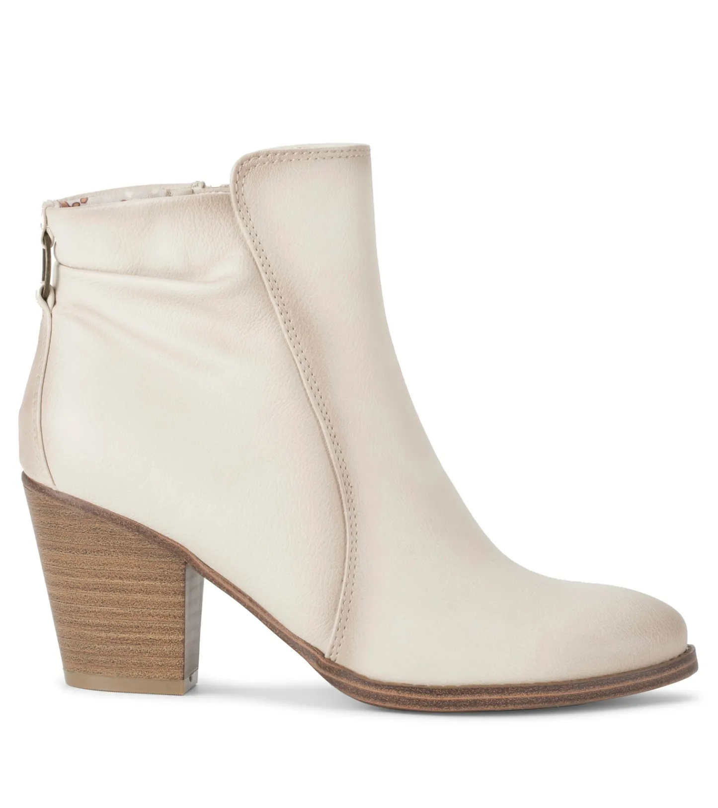 Baretraps Booties^Crystal Block Heel Bootie Milkyway
