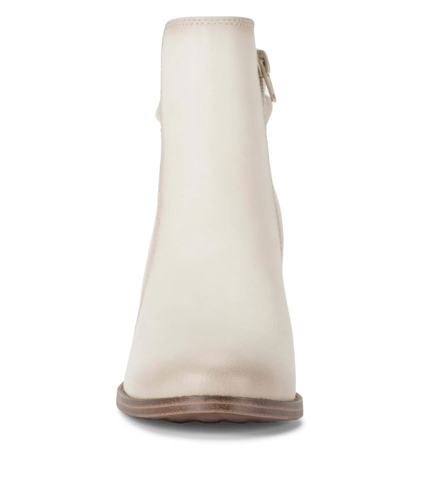 Baretraps Booties^Crystal Block Heel Bootie Milkyway
