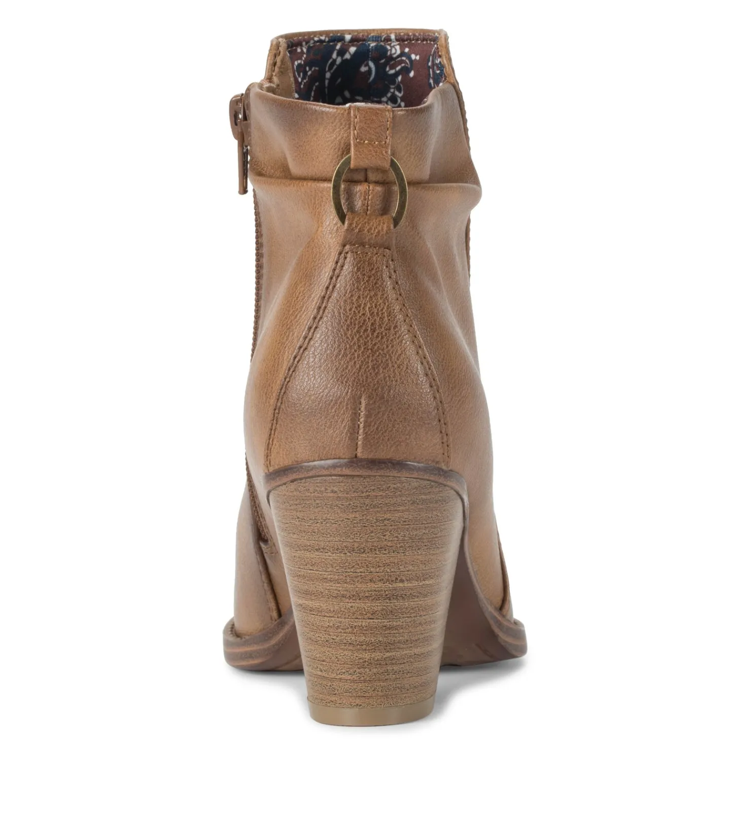 Baretraps Booties^Crystal Block Heel Bootie Auburn