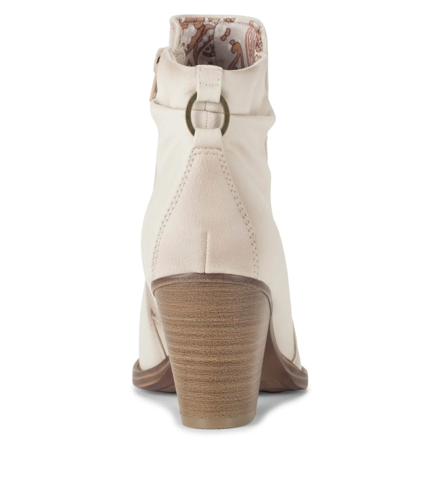 Baretraps Booties^Crystal Block Heel Bootie Milkyway