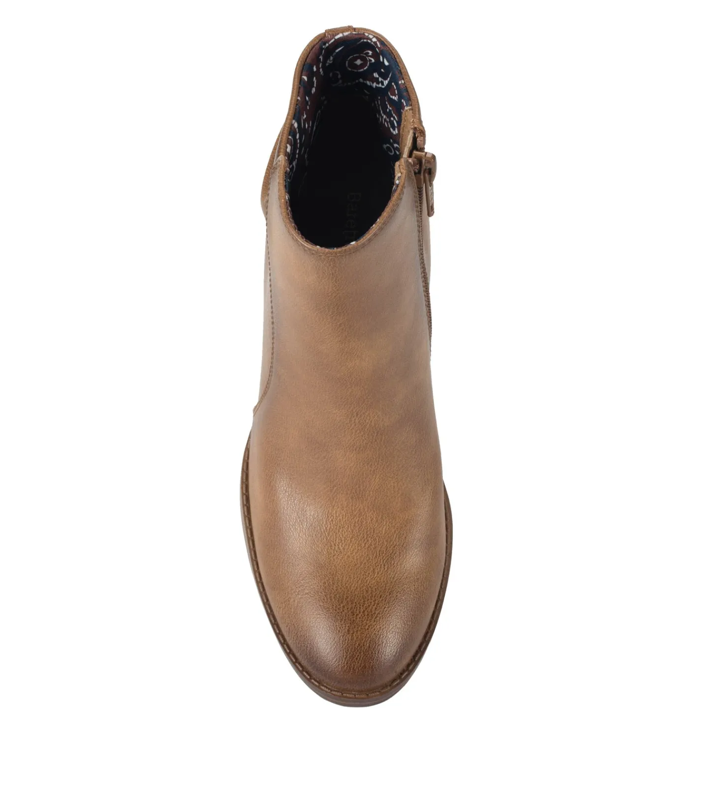 Baretraps Booties^Crystal Block Heel Bootie Auburn