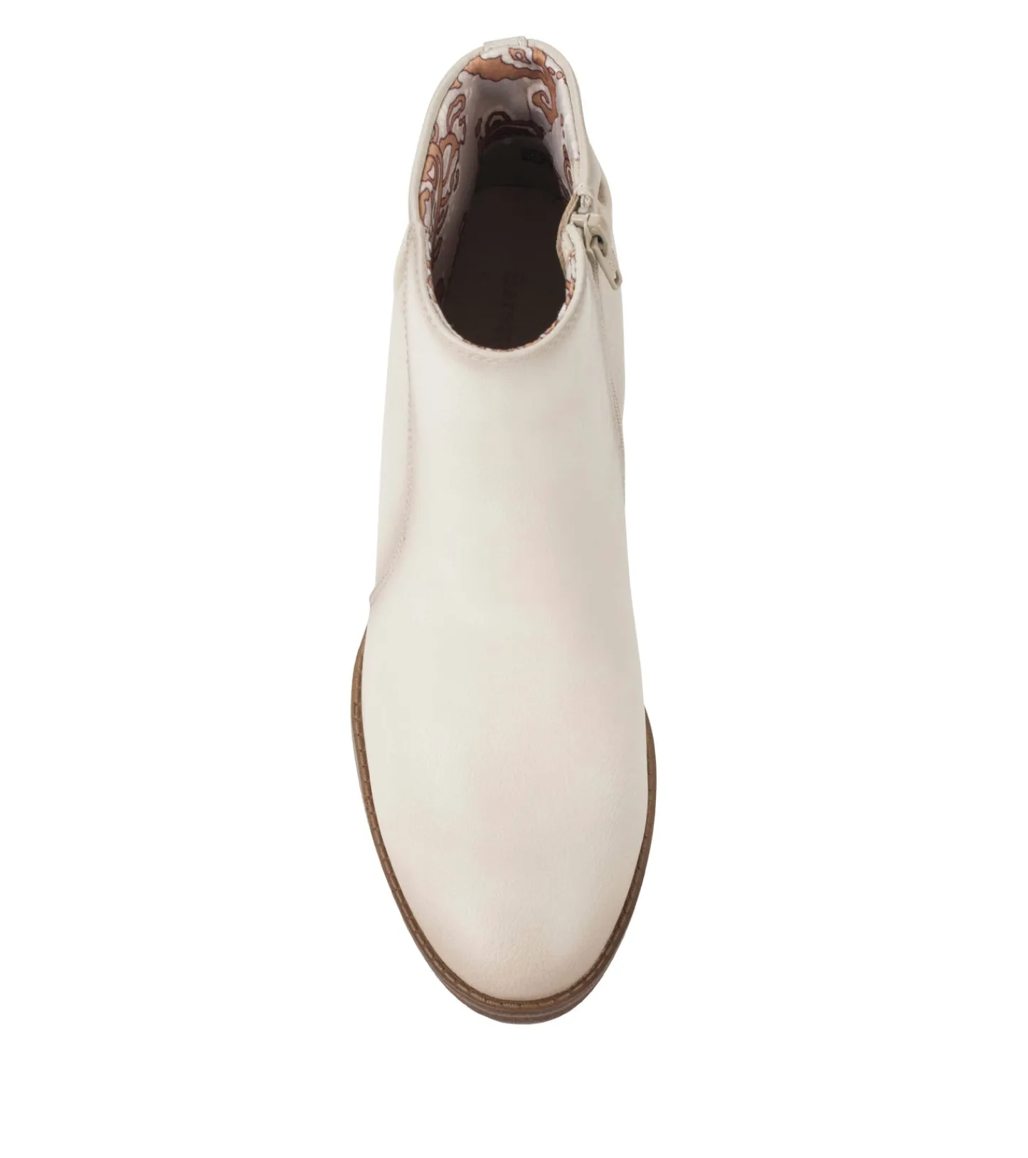 Baretraps Booties^Crystal Block Heel Bootie Milkyway