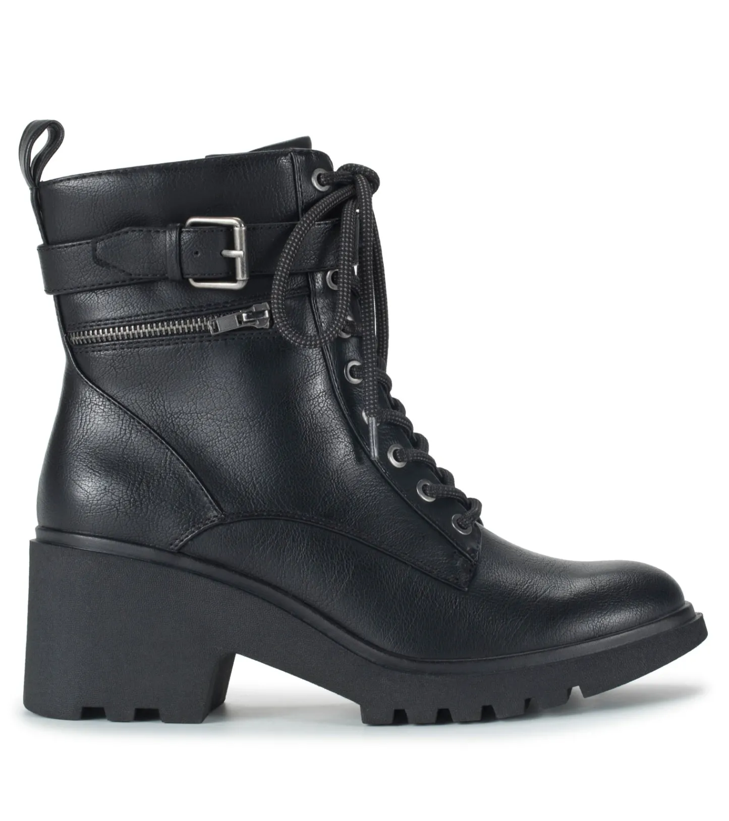 Baretraps Booties^Dani Lace Up Boot Black