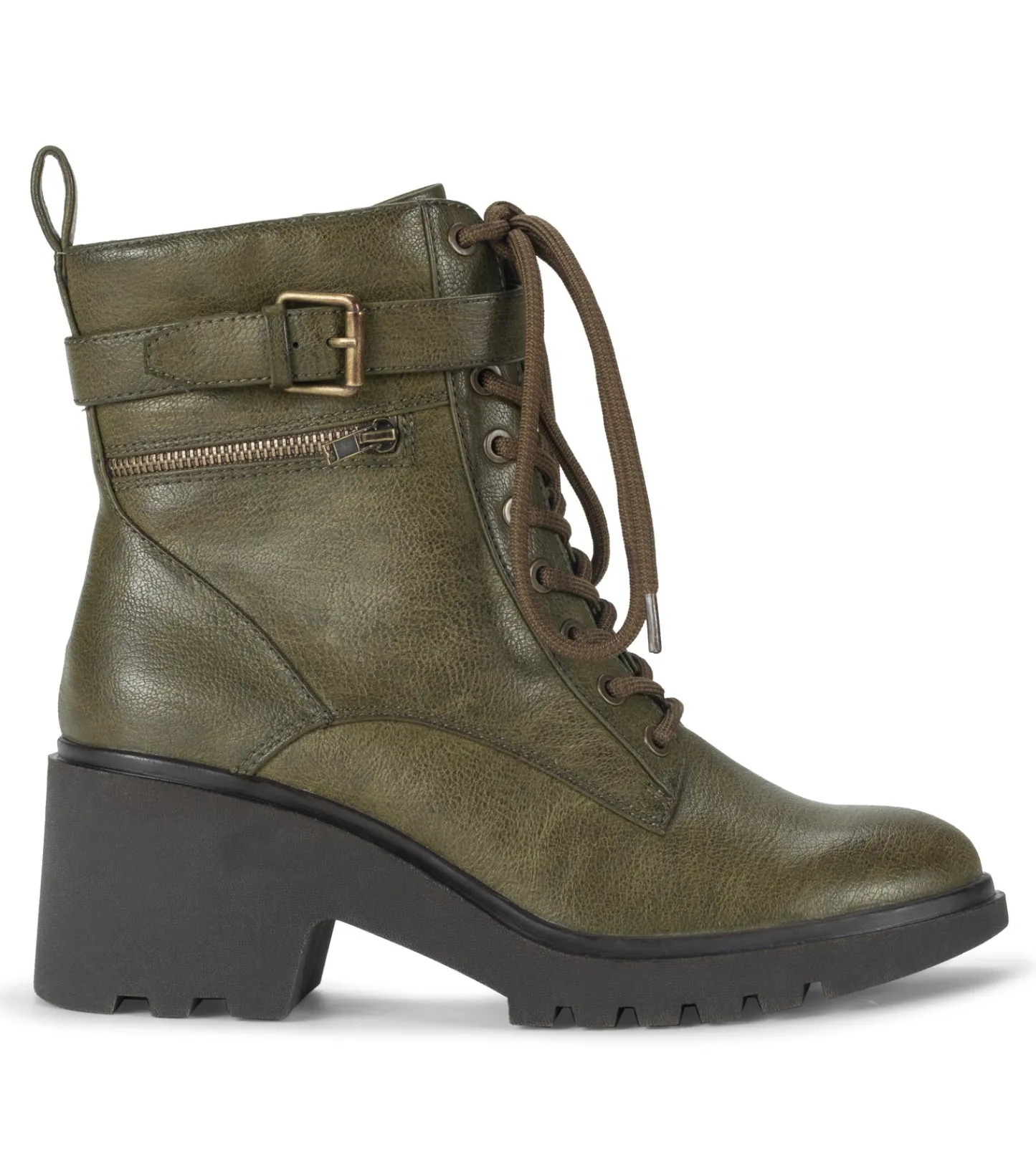 Baretraps Booties^Dani Lace Up Boot DarkJade