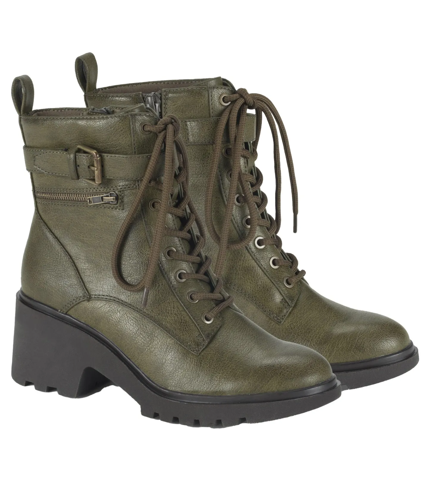 Baretraps Booties^Dani Lace Up Boot DarkJade