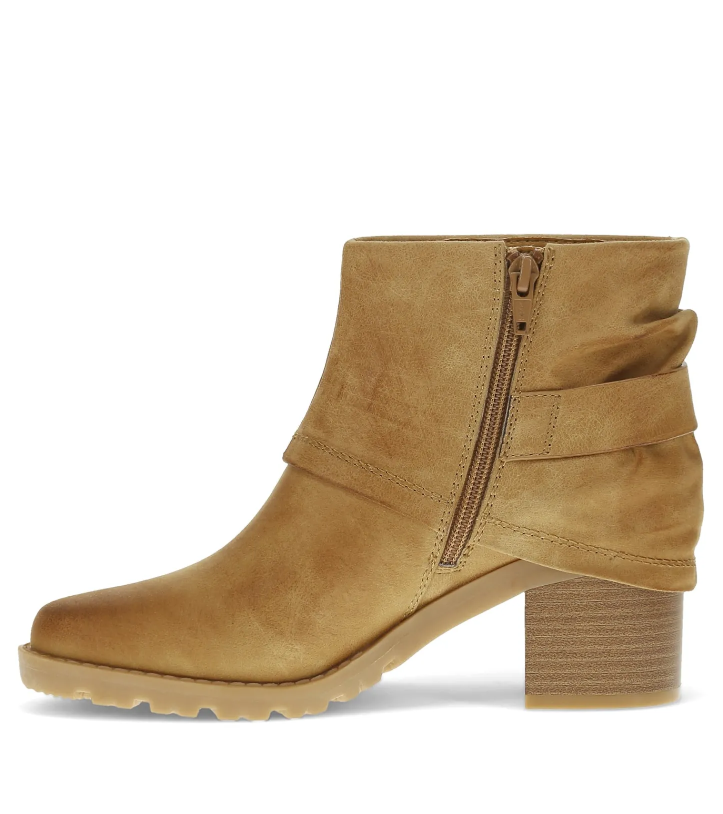 Baretraps Booties^Deborah Block Heel Bootie Sand