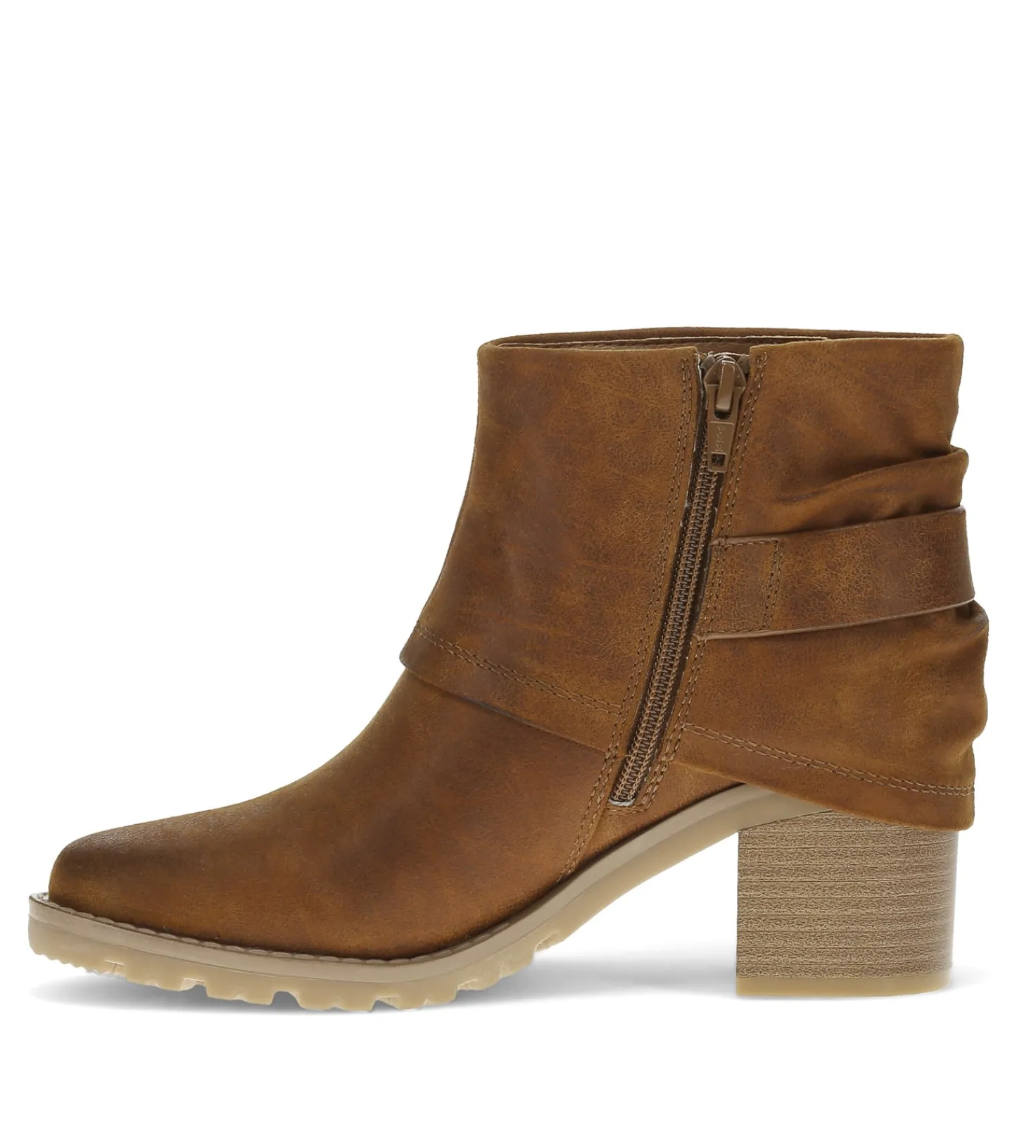 Baretraps Booties^Deborah Block Heel Bootie Toffee