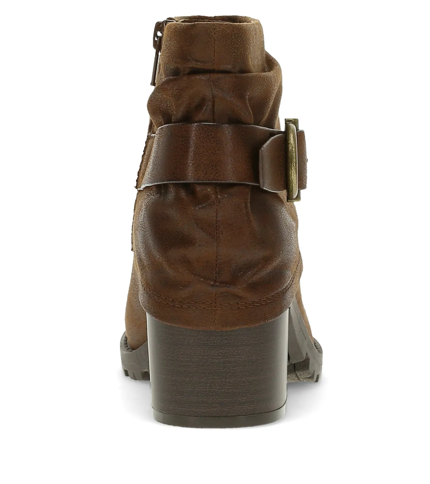 Baretraps Booties^Deborah Block Heel Bootie BrushBrown