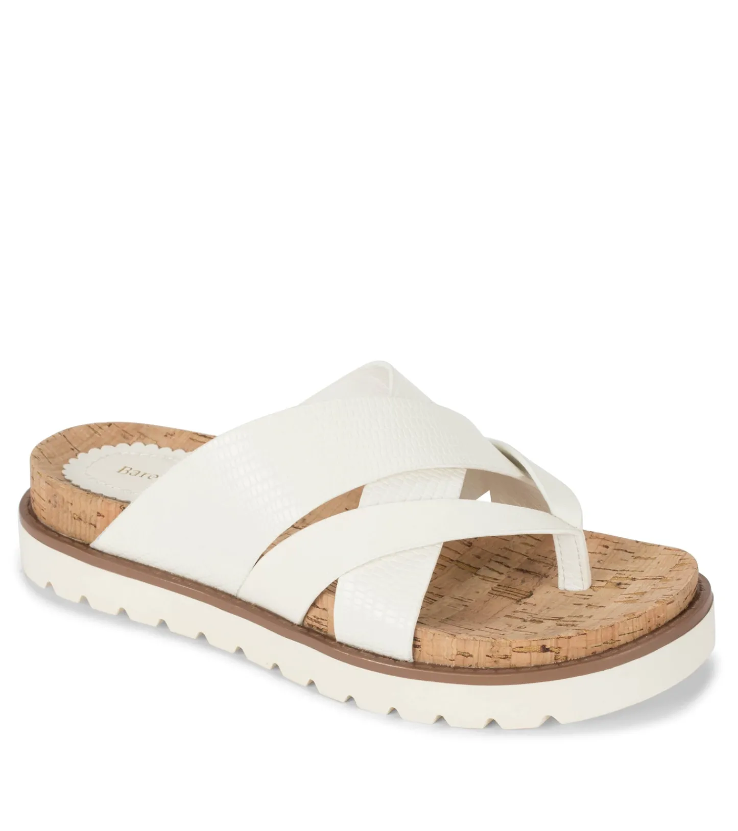 Baretraps Slides & Slip On Sandals^Deirdra Slide Sandal CreamLizard