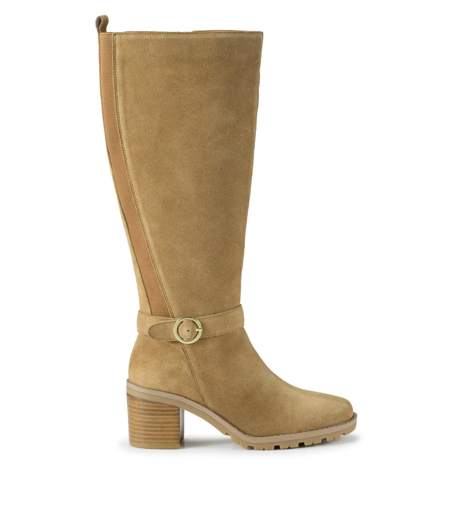 Baretraps Knee High Boots^Della Tall Boot CognacSuede