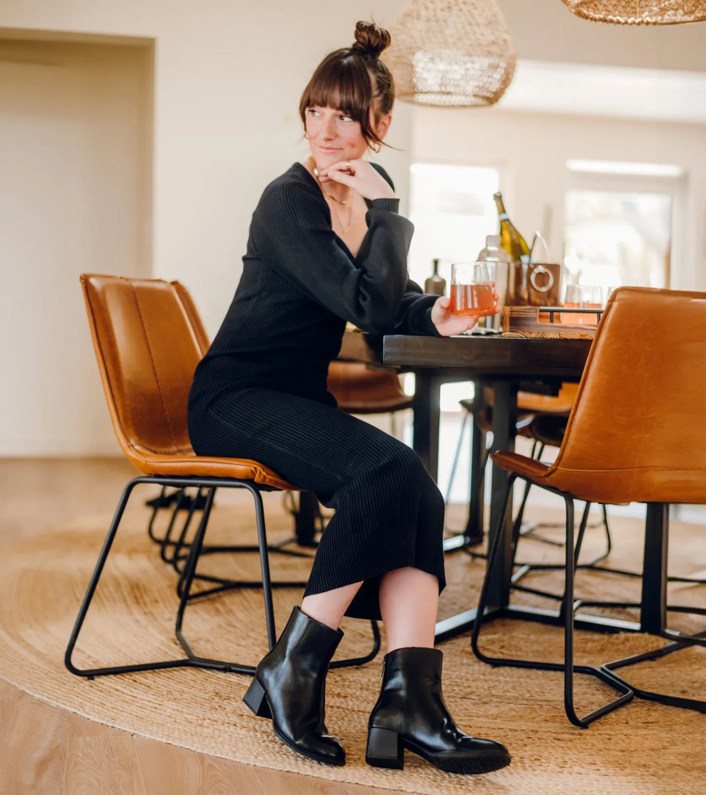 Baretraps Booties^Emilie Block Heel Bootie Black