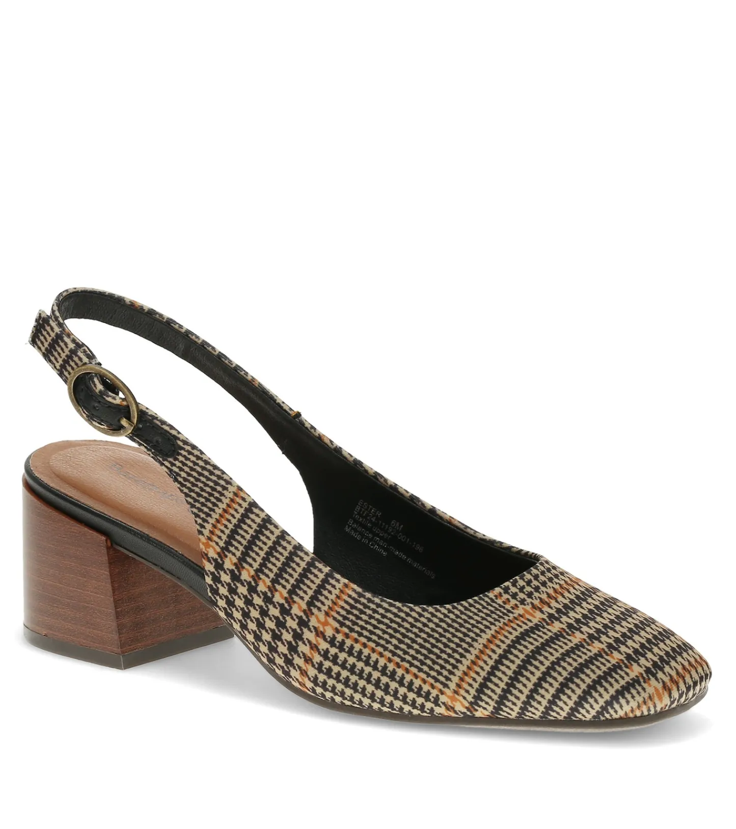 Baretraps Dress Shoes^Ester Block Heel Slingback Pump BlackMulti