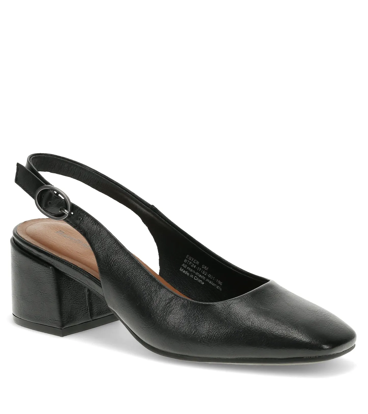 Baretraps Dress Shoes^Ester Block Heel Slingback Pump Black