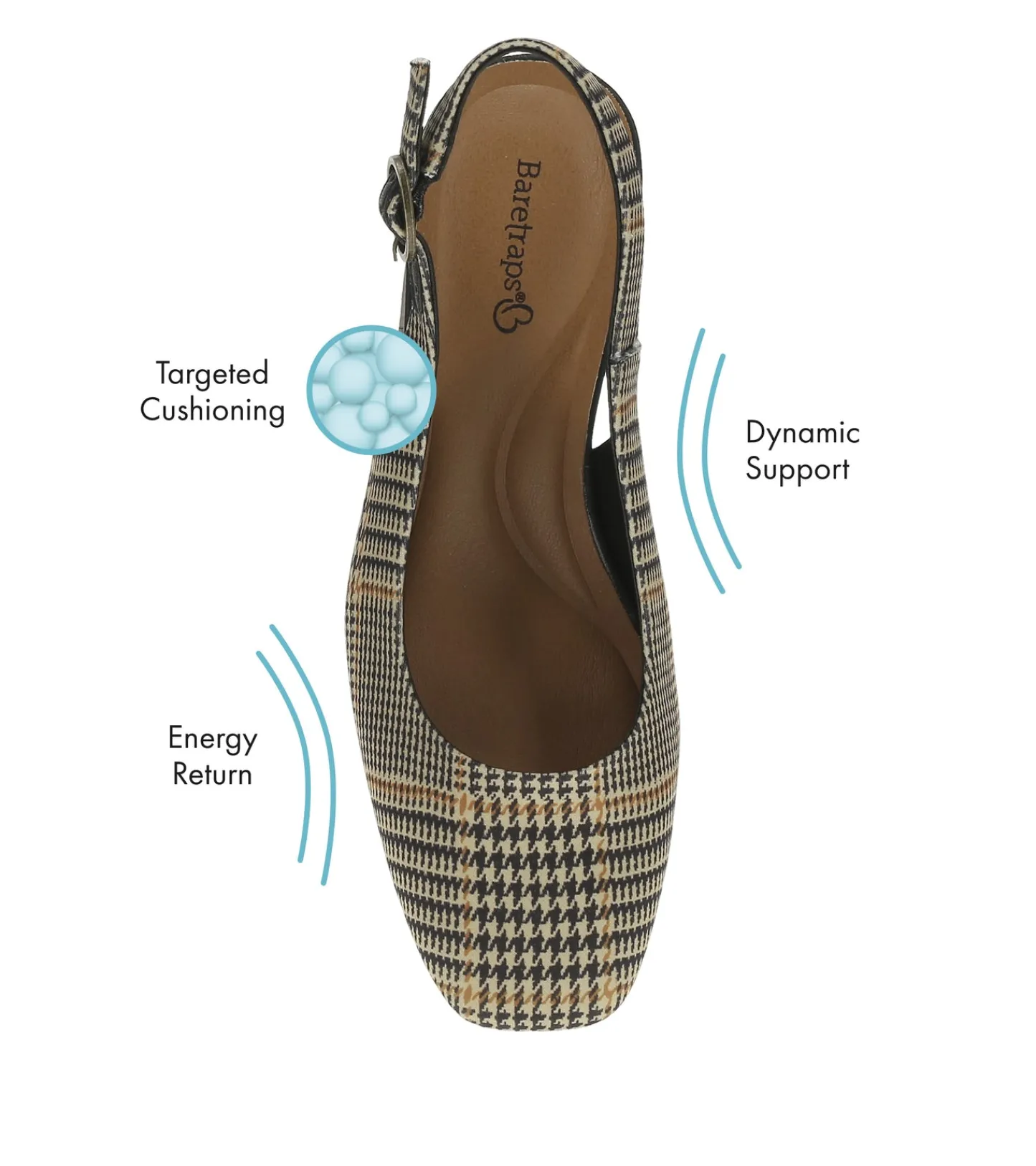 Baretraps Dress Shoes^Ester Block Heel Slingback Pump BlackMulti