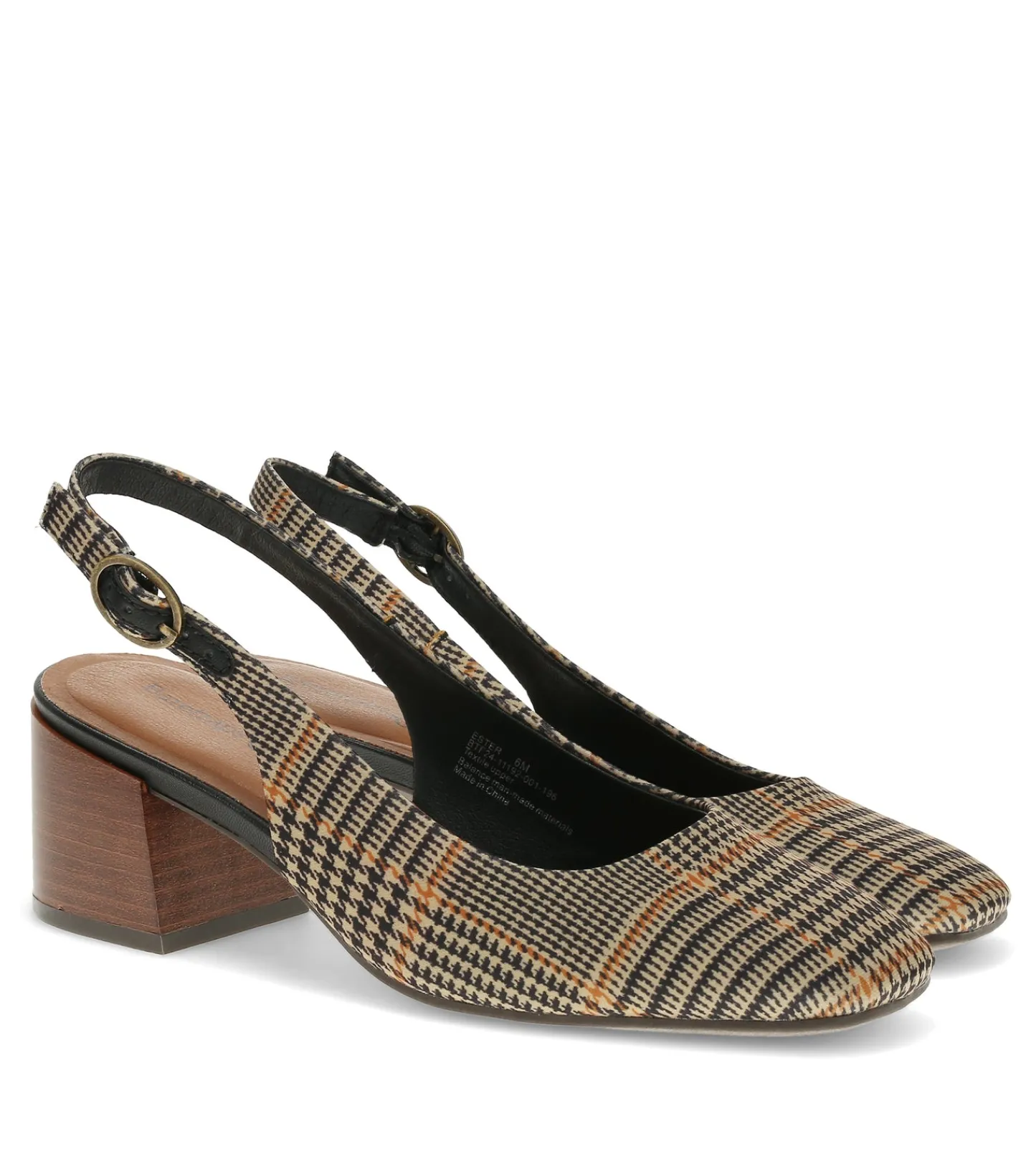 Baretraps Dress Shoes^Ester Block Heel Slingback Pump BlackMulti
