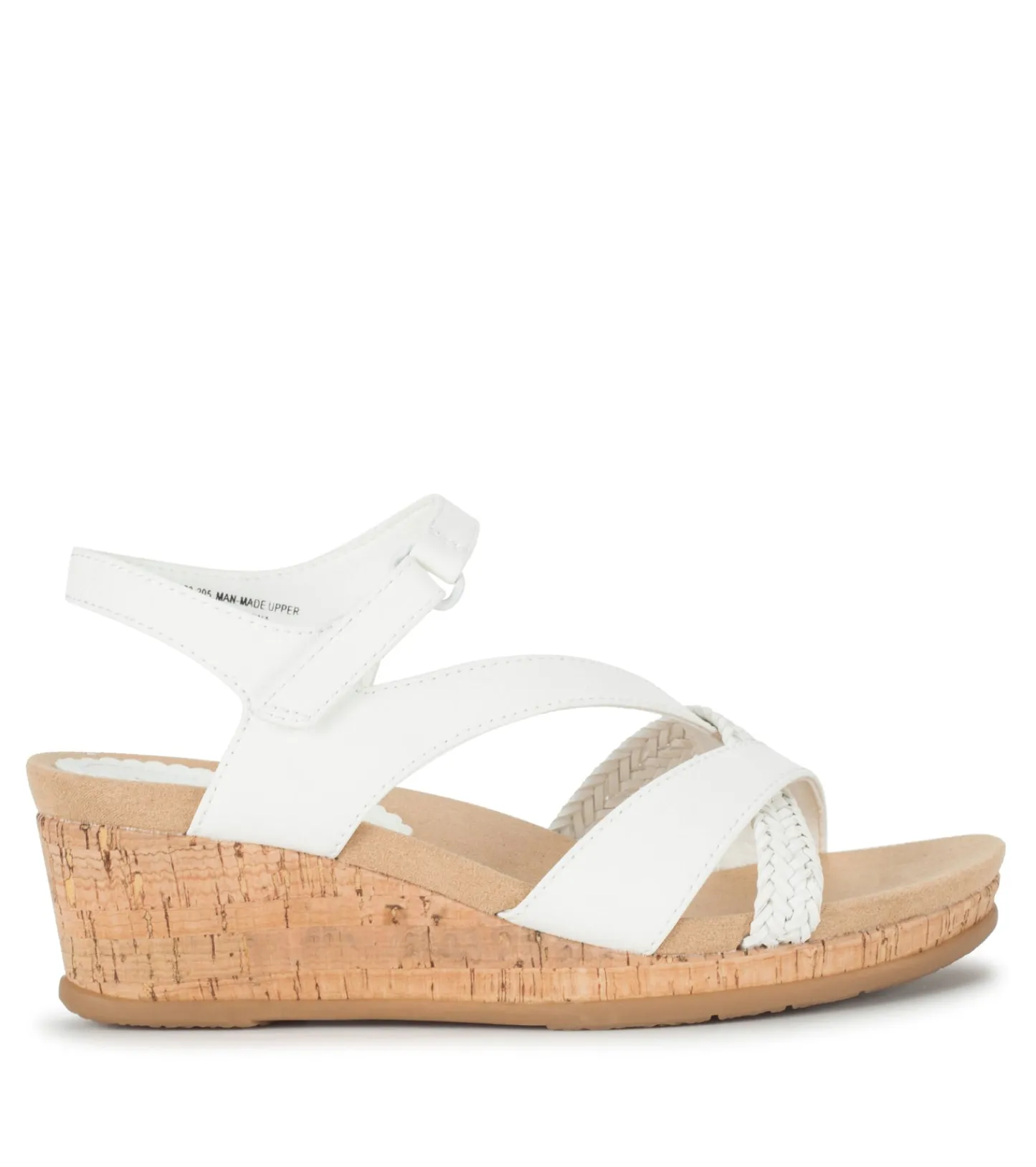 Baretraps Wedge Sandals^Farah Wedge Sandal White